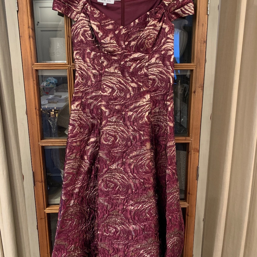 Teri Jon tea length dress